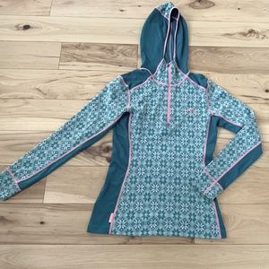 KARI TRAA Rose Base Layer Hoodie women's ski sweater $50